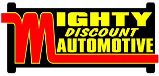 Mighty Discount Automotive Logo